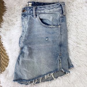 Free People We The Free Denim Cut Off Shorts 31